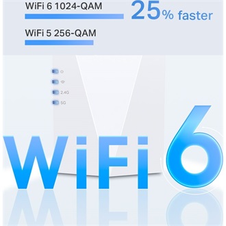 TP-Link RE600X AX1800 Dual-Band Wi-Fi range extender