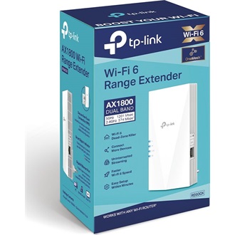 TP-Link RE600X AX1800 Dual-Band Wi-Fi range extender