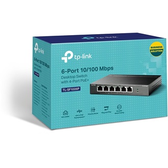 TP-Link TL-SF1006P PoE switch