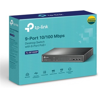 TP-Link TL-SF1009P PoE switch