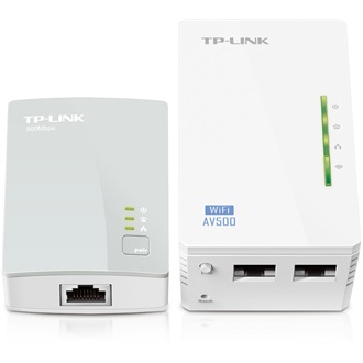 TP-Link TL-WPA4220 500+300Mb/s AC (220-240V) Wi-Fi powerline range extender KIT (2db)