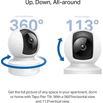 TP-Link Tapo C212 Wi-Fi smart home IP kamera