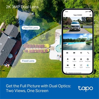 TP-Link Tapo C246D Wi-Fi smart home IP kamera IP65