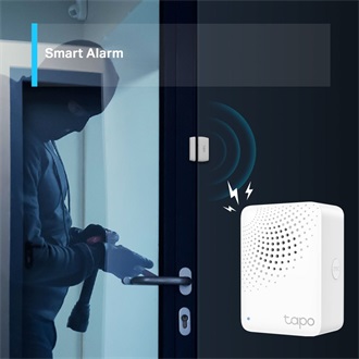 TP-Link Tapo H100 IoT HUB Wi-Fi okosotthon vezérlő fehér