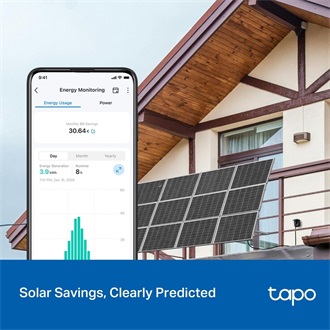 TP-Link Tapo P410M smart home 1db villásdugó CEE 7/3 (EU) smart plug fekete