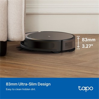 TP-Link Tapo RV20 Max smart home robot porszívó fekete