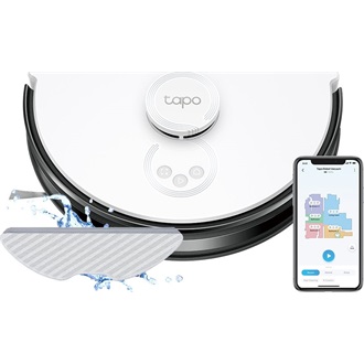 TP-Link Tapo RV30 smart home felmosó porszívó fehér-fekete