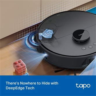 TP-Link Tapo RV50 Pro Omni smart home robot porszívó fekete