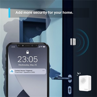 TP-Link Tapo T110 Smart Contact Sensor nyitásérzékelő fehér