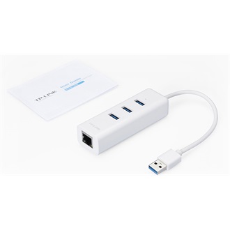 TP-Link UE330 1Gb/s USB3.0 A RJ45 hálózati adapter RTL8153