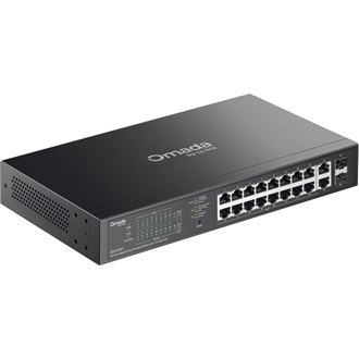 TP-LINK Switch 20x1000Mbps(16xPOE+) + 2xSFP Fémházas Easy Smart (Omada), ES220GP