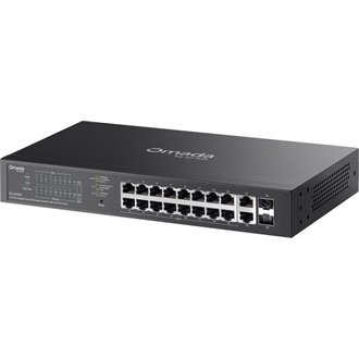 TP-LINK Switch 20x1000Mbps(16xPOE+) + 2xSFP Fémházas Easy Smart (Omada), ES220GP