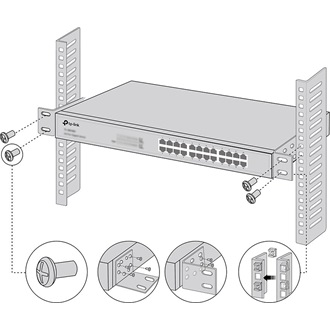 TP-Link 13" rack mounting kit