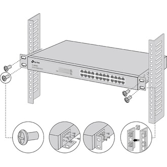 TP-Link 19" rack mounting kit