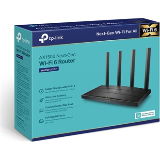 TP-Link Archer AX12 AX1500 Dual-Band Wi-Fi router
