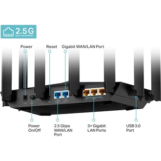 TP-Link Archer AX80 AX6000 Dual-Band Wi-Fi router