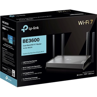 TP-Link Archer BE220 BE3600 Dual-Band Wi-Fi router