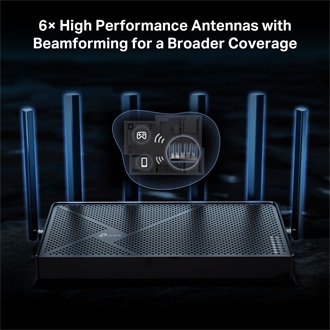 TP-Link Archer BE400 BE6500 Dual-Band Wi-Fi router