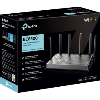 TP-Link Archer BE400 BE6500 Dual-Band Wi-Fi router