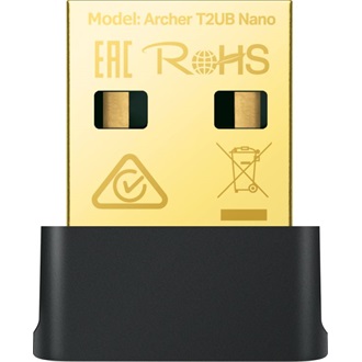 TP-Link Archer T2UB Nano AC600 200+433Mb/s USB2.0 A Dual-Band Wi-Fi hálózati adapter