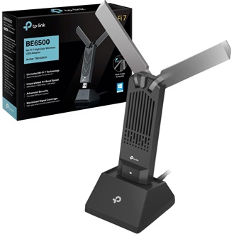 TP-Link Archer TBE400UH BE6500 6,5Gb/s USB-A Tri-Band Wi-Fi hálózati adapter