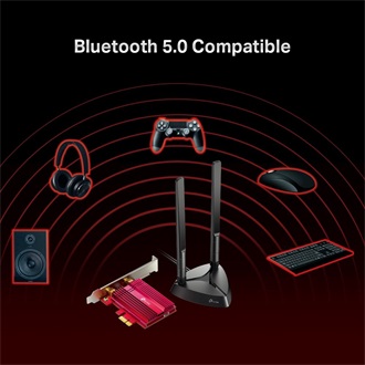TP-Link Archer TX3000E AX3000 3Gb/s PCIe x1 Dual-Band Wi-Fi Bluetooth hálózati adapter