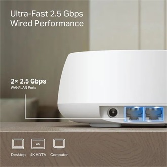 TP-Link Deco BE25 BE5000 Dual-Band Wi-Fi mesh system kit
