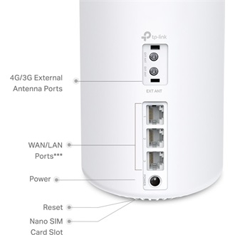 TP-Link Deco X10-4G AX1500 Dual-Band Wi-Fi 4G+/LTE-A mesh system (1db)