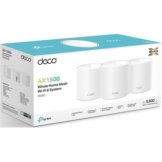 TP-Link Deco X10 AX1500 Dual-Band Wi-Fi mesh system kit (3db)