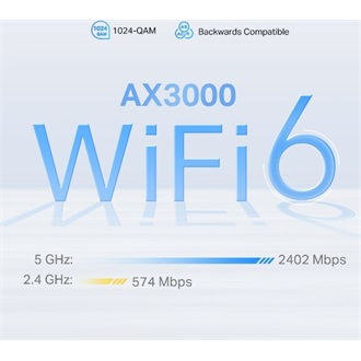 TP-Link Deco X50-5G AX3000 Dual-Band Wi-Fi 5G/NR mesh system (1db)