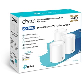 TP-Link Deco X60 AX3000 Dual-Band Wi-Fi mesh system kit (3db)