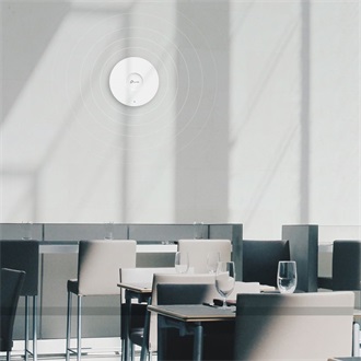 TP-Link EAP650 AX3000 Dual-Band Wi-Fi PoE access point (ceiling mount)