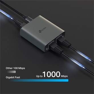 TP-Link EH210 1Gb/s Ethernet Dual RJ45 splitter
