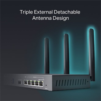 TP-Link ER706W Omada AX3000 Dual-Band Wi-Fi USB-4G/LTE VPN router