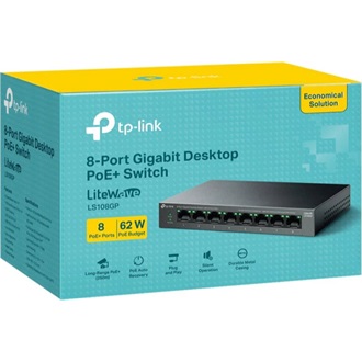 TP-Link LS108GP LiteWave PoE switch