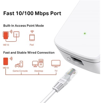 Mercusys ME10 N300 Wi-Fi range extender
