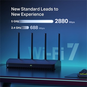 Mercusys MR27BE BE3600 Dual-Band Wi-Fi router
