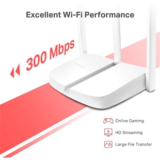 Mercusys MW306R N300 Wi-Fi router