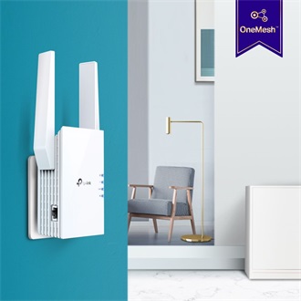 TP-Link RE605X AX1800 Dual-Band Wi-Fi range extender