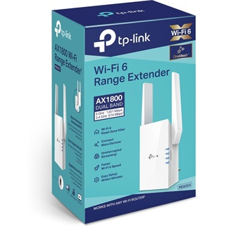 TP-Link RE605X AX1800 Dual-Band Wi-Fi range extender
