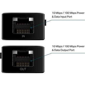 TP-Link TL-POE10E 100Mb/s Ethernet PoE extender