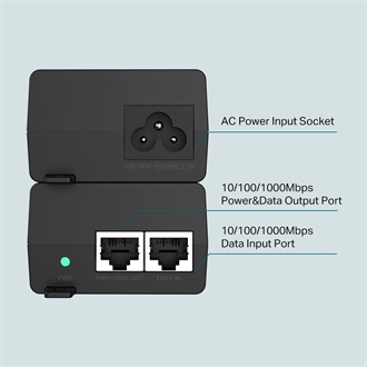 TP-Link TL-POE160S Ethernet PoE injector