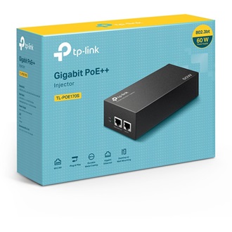TP-Link TL-POE170S 1Gb/s AC (220-240V) PoE injector 60W