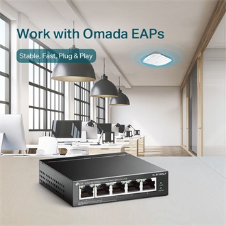 TP-Link TL-SF1005LP PoE switch