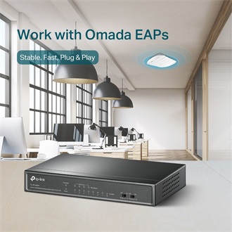 TP-Link TL-SF1008LP PoE switch