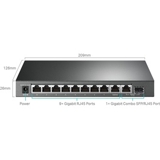 TP-Link TL-SG1210MPE Easy Smart PoE switch