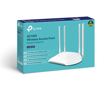TP-Link TL-WA1201 AC1200 Dual-Band Wi-Fi PoE access point