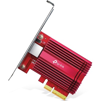 TP-Link TX401 10Gb/s PCIe x4 RJ45 hálózati adapter low profile +1,5m CAT6 kábel