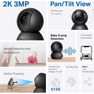 TP-Link Tapo C211 Wi-Fi smart home IP kamera