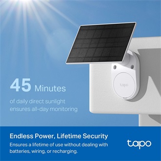 TP-Link Tapo C410 KIT Wi-Fi smart home kültéri IP kamera + napelem 6400mAh IP65
